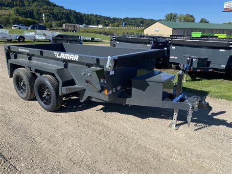 Lamar trailer - View Details. 2024 Lamar 7x20' Equipment Trailer 16000# GVW * 8000# AXLES * 17.5" TIRES * DELUXE OVERWIDTH RAMPS W/ HEAVY MESH * CHARCOAL POWDERCOAT * RUBRAIL/STAKE POCKETS/PIPE SPOOLS * REMOVABLE FENDERS * 12K JACK * CAST COUPLER. View Details. 2024 Lamar 7x22' Equipment Trailer 14000# GVW * …